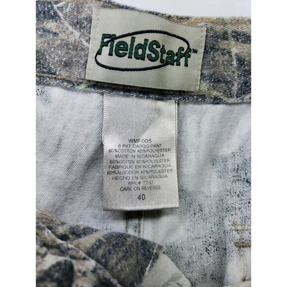 Field Staff Hunting Cargo Pants Men's Size 40x32 Camouflage - Picture 8 of 10